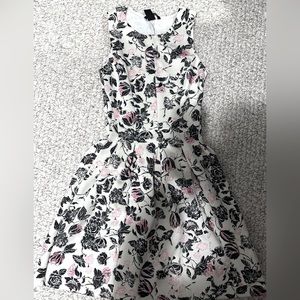 Floral print dress